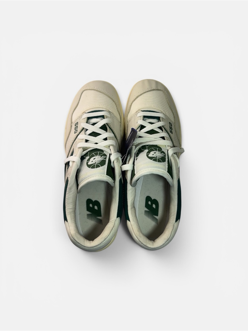 New Balance 550 Permafrost Dark Alpine Green BB550LGR Men's 10.5 - Picture 2 of 8
